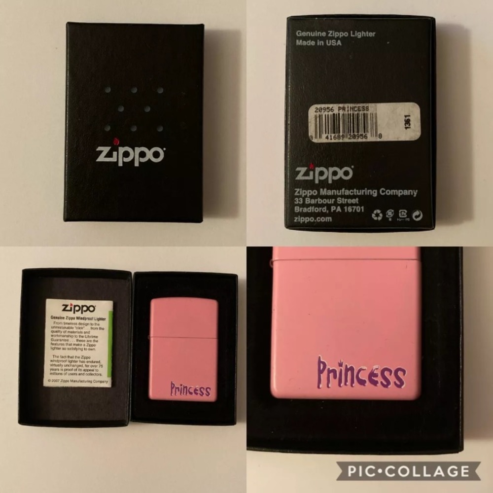 Zippo Matte Pink Princess #20956 *Collectable*